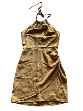 Forever 21 Halter Neck Mini Dress - Size SMALL